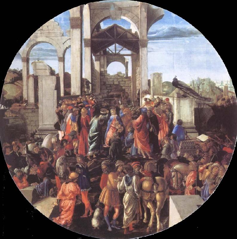 Sandro Botticelli Adoration of the Kings